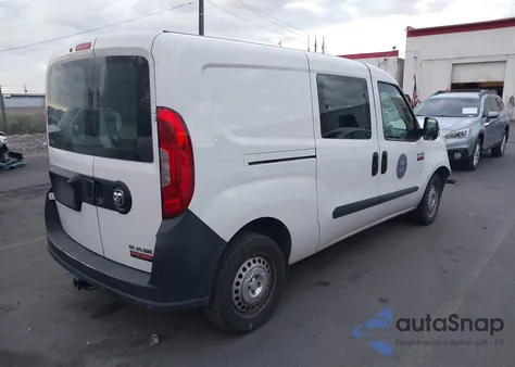 2019 Ram Promaster City Tradesman z USA, uszkodzony, nr VIN ZFBHRFAB7K6N51380